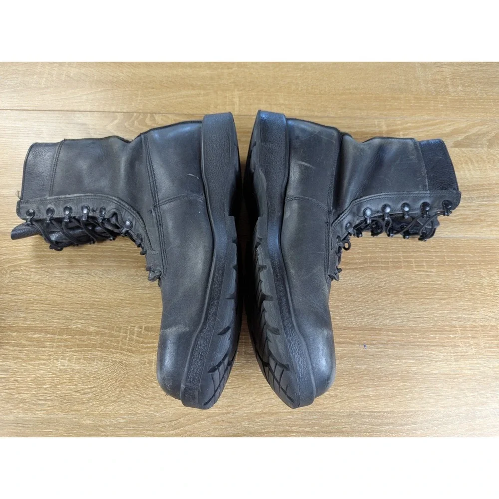 Belleville 360ST Boots Mens Size 14M Black Leather Steel Toe Made USA Military